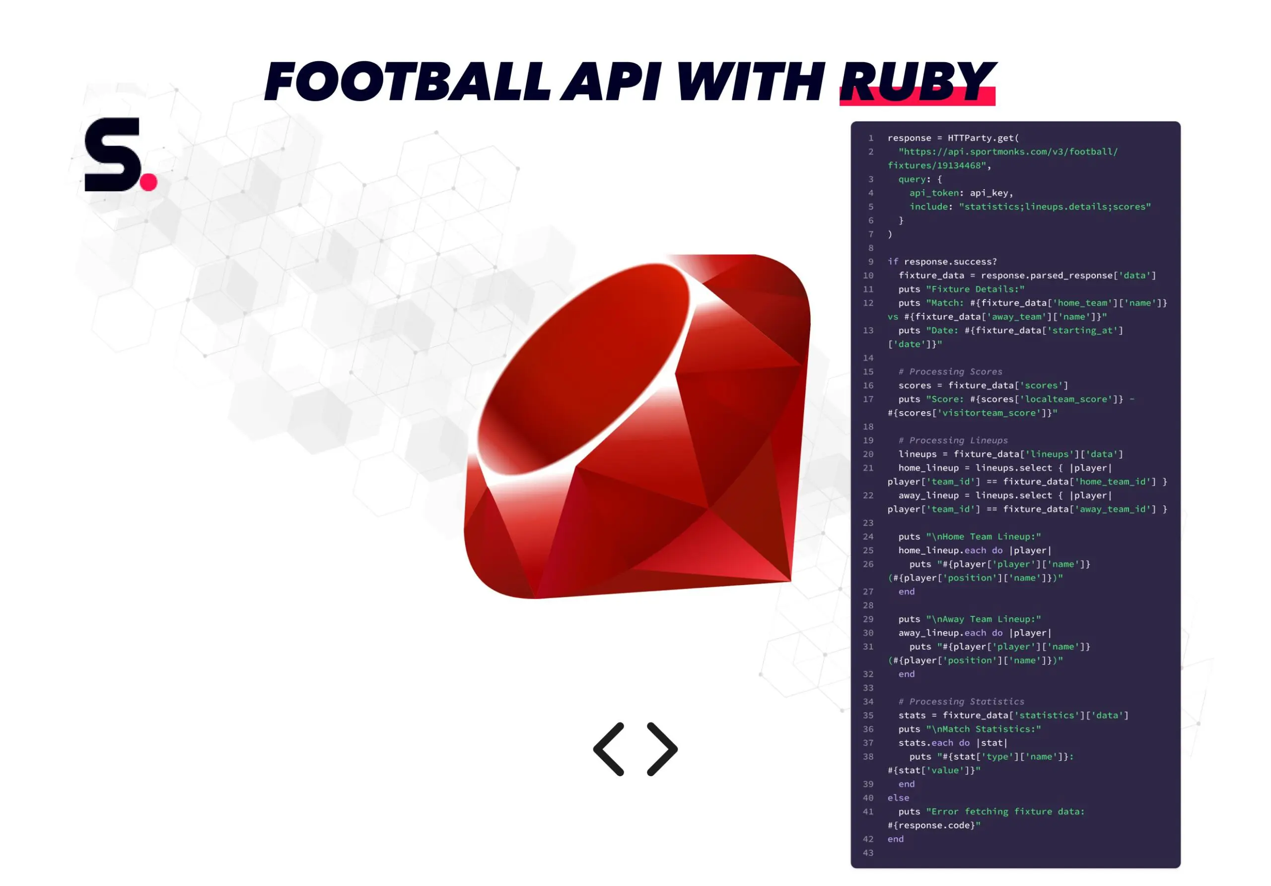 A Developer’s Guide: Leveraging Sportmonks Football API in Ruby