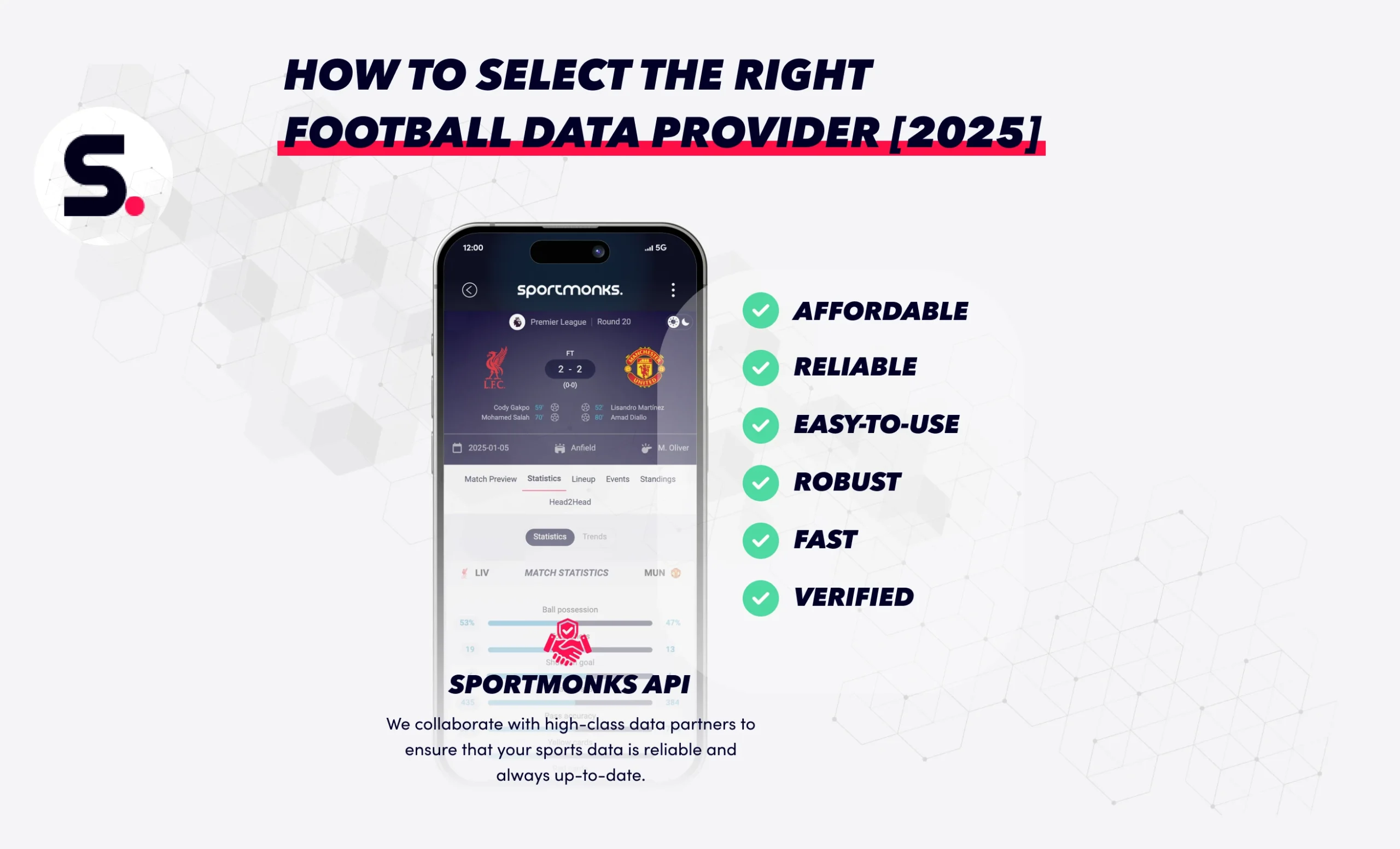 Football APIs: How to select the right football data provider [2025]