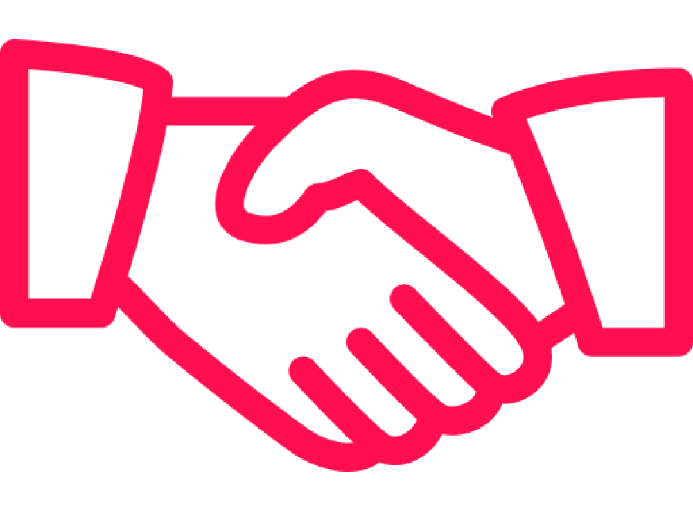 Hand shake icon