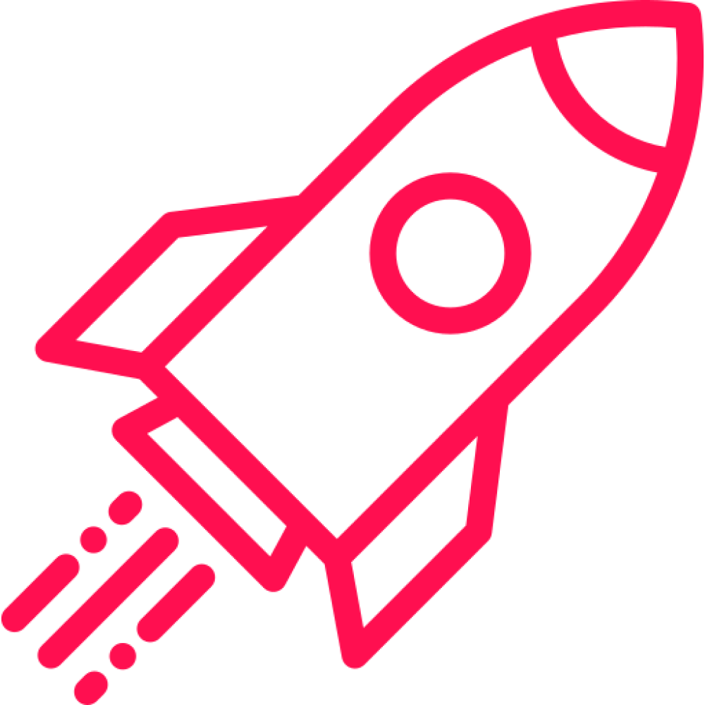 Rocket ship icon