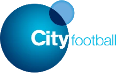 City football group logo partner with the football api